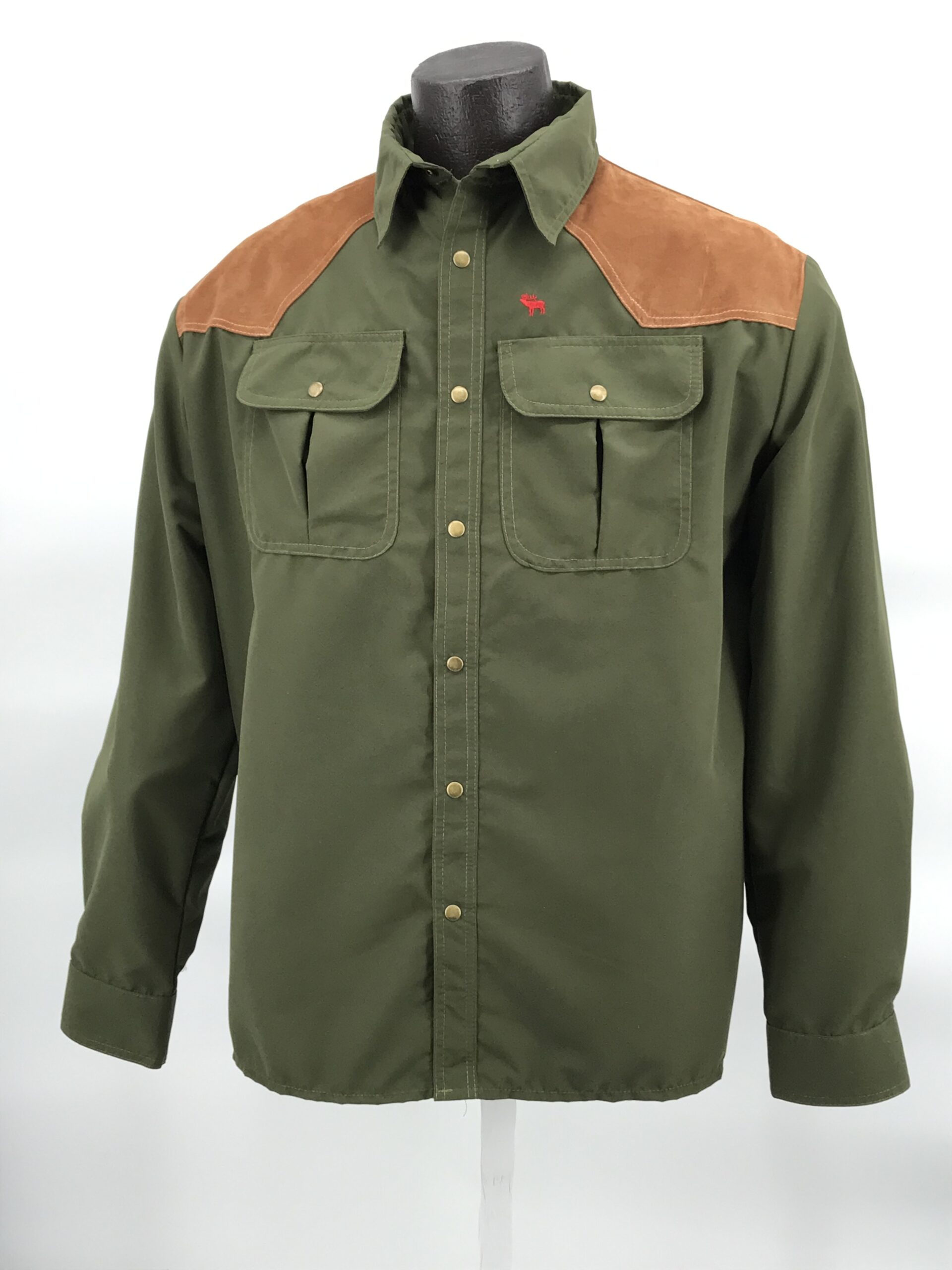The Field Shacket — Microsuede - Olive