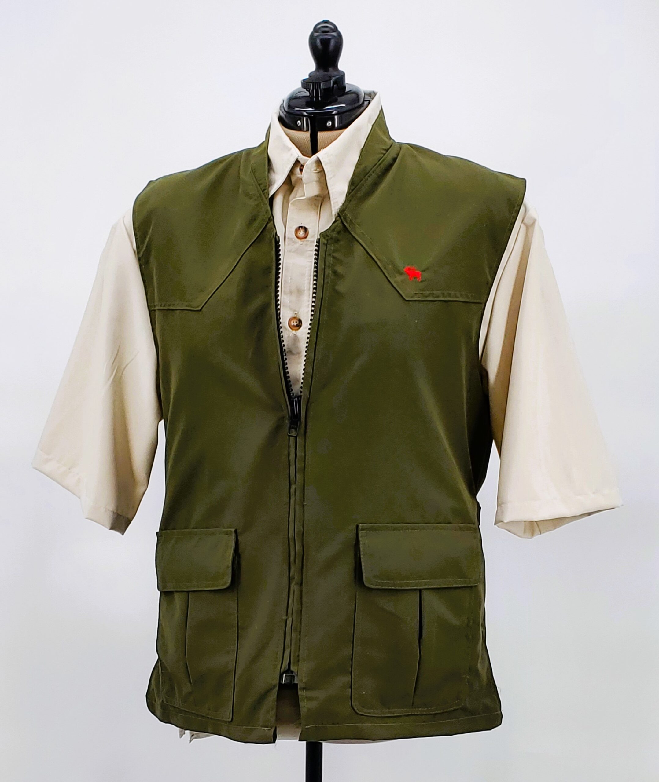 The Gary Nesse Signature Conceal Carry Vest — Microsuede - Olive